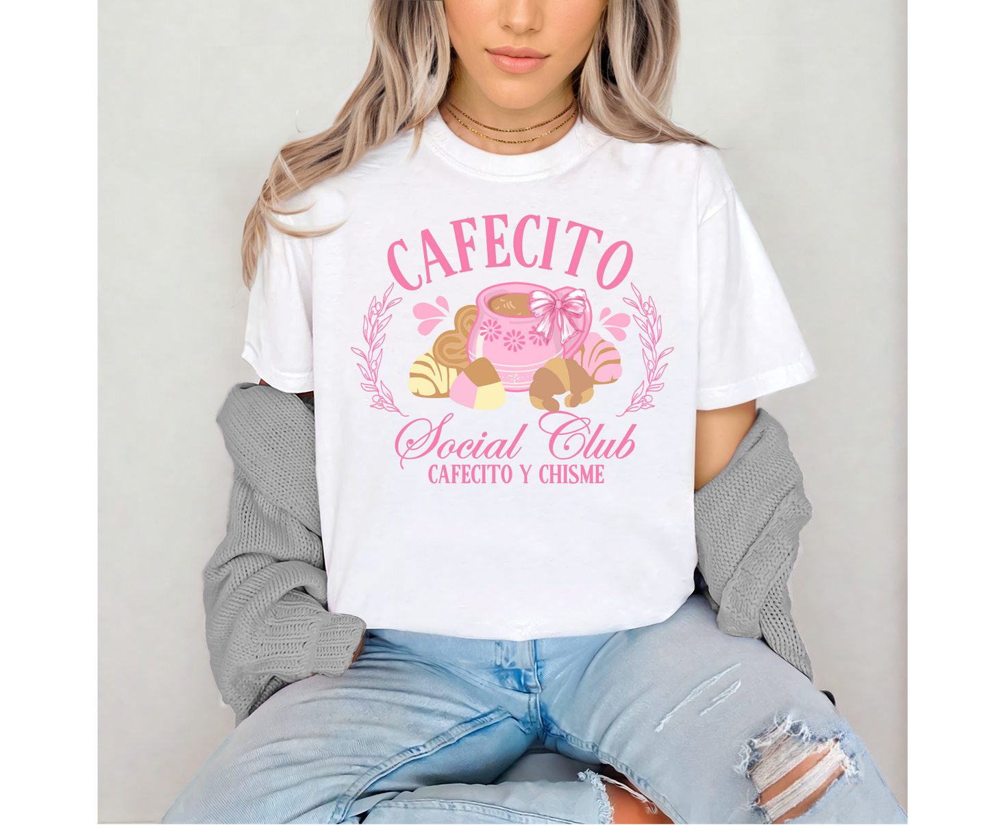 Cafecito social club  T-shirt