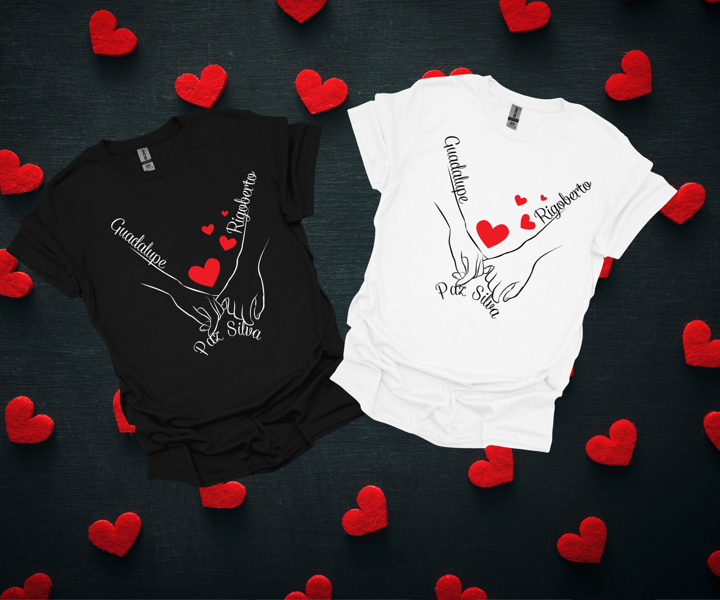 T-shirt Valentine's Day Combo/ Add the size in the note